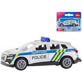 SIKU Auto Audi Q4 e-tron česká policie kovový model 1552