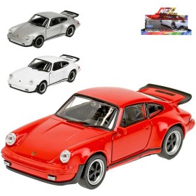 WELLY Auto model Porsche 911 Turbo 11cm kov PB 3 barvy