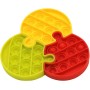Hra Pop It puzzle antistresové 3 dílky skládačka Bubble Pops 3 druhy