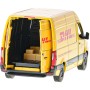 KINSMART Auto model dodávka 1:48 Mercedes-Benz DHL 13cm kov PB