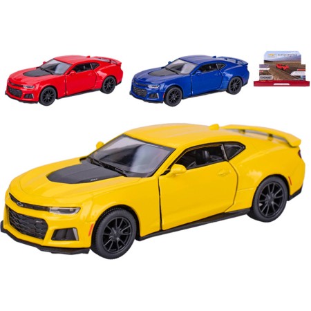 KINSMART Auto model Chevrolet Camaro ZL1 2017 kov PB 13cm 3 barvy