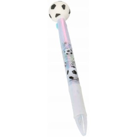 Pero kuličkové vícebarevné dětská tříbarevná propiska fotbal