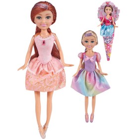 Panenka Sparkle Girlz princezna 28cm v kornoutu 4 druhy