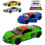 KINSMART Auto model Audi R8 Coupe (Livery Edition) kov PB 13cm 4 barvy