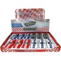 KINSMART Auto model 1:38 SHELBY GT500 1967 kov PB 12cm 4 barvy
