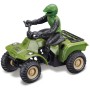 MAISTO Čtyřkolka model ATV´S 1:75 na zpětný nátah různé druhy na kartě kov