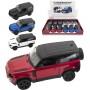 KINSMART Auto model 1:36 Land Rover Defender 90 kov PB 13cm 4 barvy