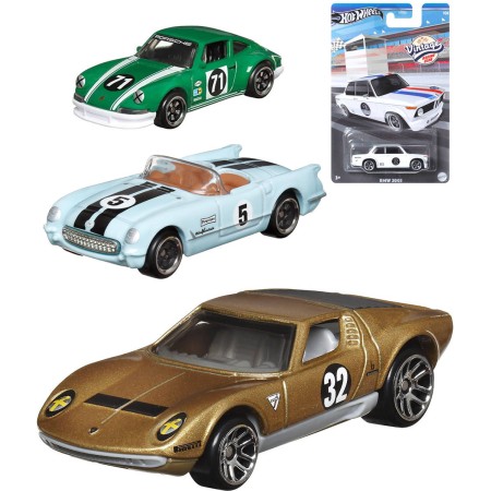 MATTEL HOT WHEELS Auto kovové tématický vintage angličák 5 druhů