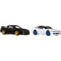 MATTEL HOT WHEELS Prémiový angličák set 2 auta Nissan kov