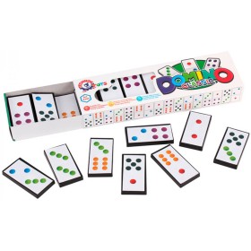 Hra Domino klasické barevné hodnoty *SPOLEČENSKÉ HRY*