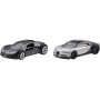 MATTEL HOT WHEELS Auto angličák Premium Real Riders set 2ks 3 druhy kov
