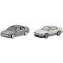 MATTEL HOT WHEELS Auto angličák Premium Real Riders set 2ks 3 druhy kov