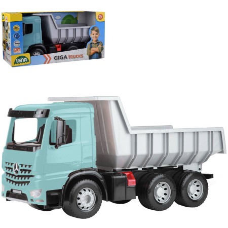 LENA GIGA TRUCKS Auto nákladní sklápěč Arocs tyrkysový funkční