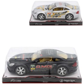 Auto sportovní závodní 25cm na setrvačník s grafikou 2 druhy blister plast