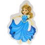 PUZZLE 6v1 Disney Princezny 18x13cm velké dílky 17ks skládačka v krabici
