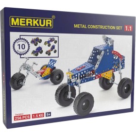 MERKUR 1.1 Extreme Buggy auta 256 dílků *KOVOVÁ STAVEBNICE*
