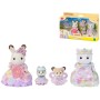 Sylvanian Families Rodina květinové princezny set 4 figurky s doplňky