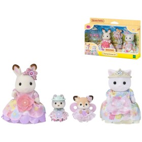 Sylvanian Families Rodina květinové princezny set 4 figurky s doplňky