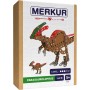 MERKUR F007 Dinosauři: Parasaurolophus 162 dílků *KOVOVÁ STAVEBNICE*