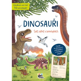 JIRI MODELS Svět zvířat v samolepkách Dinosauři a spol.