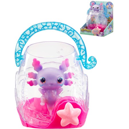 MAC TOYS ANIMAGIC Axolotl strečový svítící v akváriu na baterie Světlo