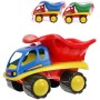 Baby auto barevné tulipan nákladní 32cm sklápěčka různé barvy pro miminko