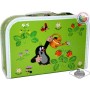 KAZETO Kufr KRTEK (krteček) světle zelený střední kufřík