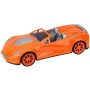 Auto sportovní kabriolet 39cm volný chod 3 barvy v síťce plast