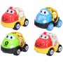 Auto baby chrastící s očima chrastítko pro nejmenší 4 barvy