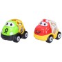 Auto baby chrastící s očima chrastítko pro nejmenší 4 barvy