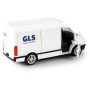 Auto přeprava zásilek GLS 12cm kovová dodávka zpětný chod