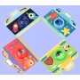 Kaleidoskop dětský krasohled fotoaparát kukátko karton/plast 4 druhy