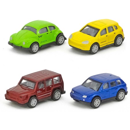 Auto osobní kovové 7cm různé druhy v krabičce