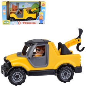LENA Truckies baby auto odtahový vůz set s aktivním panáčkem 01634