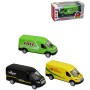 Auto dodávka 11cm kovové autíčko zpětný chod 3 druhy