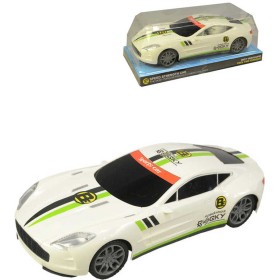 Auto závodní sportovní 25cm na setrvačník 2 barvy plast