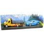 Auto odtahová služba zpětný chod City Collection set s autíčkem 4 druhy kov