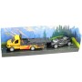Auto odtahová služba zpětný chod City Collection set s autíčkem 4 druhy kov
