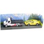 Auto odtahová služba zpětný chod City Collection set s autíčkem 4 druhy kov