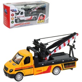 Auto odtahová služba 11cm odtahovka zpětný chod 2 barvy kov