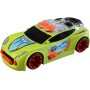Auto závodní na baterie 23cm vibrující reproduktory 2 barvy Světlo Zvuk