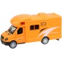 Auto obytné kovové 11cm zpětný chod karavan v krabici 3 barvy