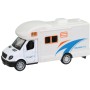 Auto obytné kovové 11cm zpětný chod karavan v krabici 3 barvy