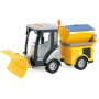 Auto vůz odklízecí na sníh 25cm na setrvačník na baterie Světlo Zvuk