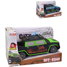 Auto terénní off-road 15cm plastový na setrvačník 2 barvy