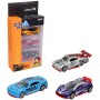 Auto kovové sportovní City Collection 7cm závodnička set 3ks 2 druhy