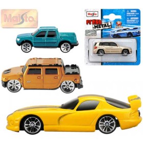 MAISTO Auto kovové model různé druhy a značky na kartě 15099
