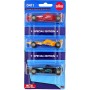 SIKU Auto závodní formule set 3ks závodnička model kov 0411