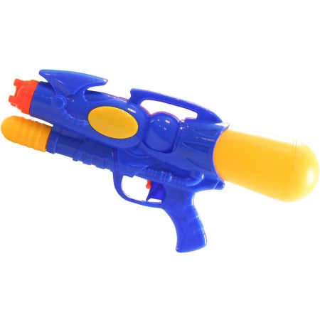 Pistole vodní 31cm se zásobníkem s pumpováním na vodu 2 barvy