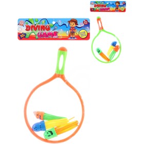 Hra Chobotničky set 3ks se síťkou na potápění a lovení do vody 2 barvy